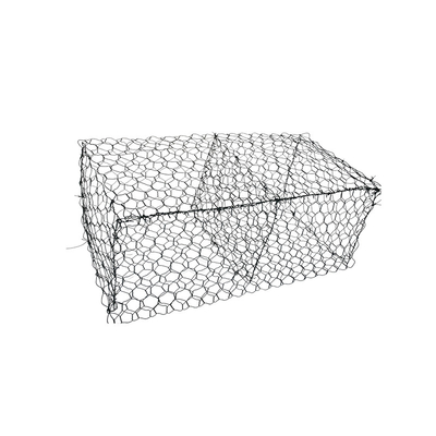 2x1x1m Шестоугольная ткань из стальной габионной корзины с Zn-10%AL прочностью на тягу 350-550N/mm2