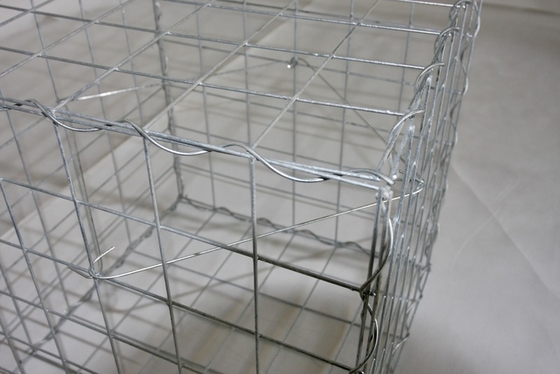 CN GABION Квадратная отверстие Gabion 3,0 мм стальной проволоки точка сварки для поддерживающей стены
