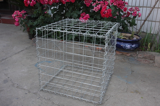CN GABION Квадратная отверстие Gabion 3,0 мм стальной проволоки точка сварки для поддерживающей стены