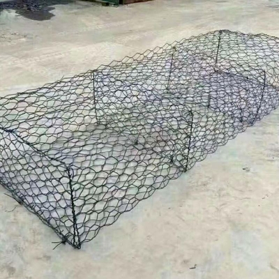Гальванизированная стальная габионная коробка сварная каменная клетка для удержания стены ландшафта