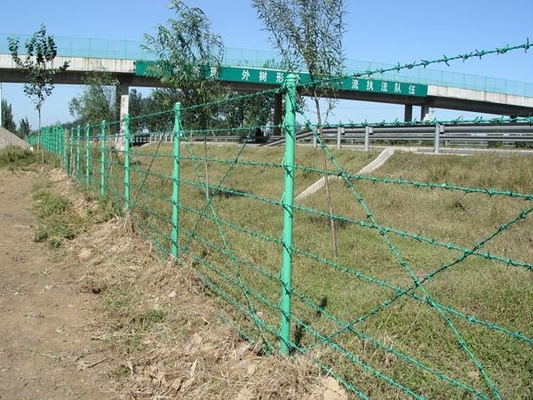 ПВХ покрытый резный проволочный забор 2,0-4,0 мм