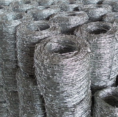 25 кг оцинкованной колючей проволоки из железа