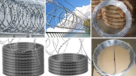 Оцинкованная низкоуглеродистая бритва 2,0-4,0 мм